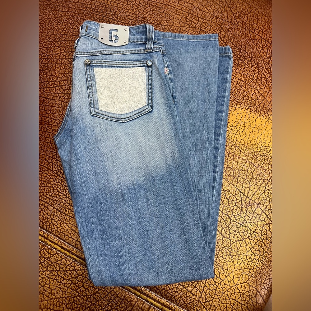 Dolce & Gabbana blue stones Italy Jeans size 30 read description about size
